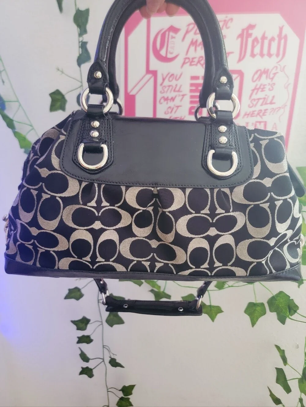 Coach Ashley Satchel Shoulder Bag In Beautiful Condition